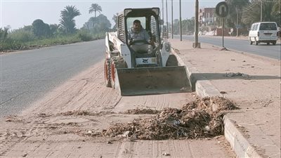 رفع 190 طن  قمامة ومخلفات من الوحدات المحلية ببنى سويف