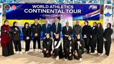 ألعاب القوى تتألق في استضافة بطولة الكأس الشتوية