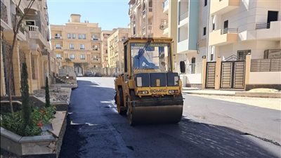 أجهزة المدن الجديدة تواصل أعمال تطوير ورفع كفاءة الطرق والمحاور
