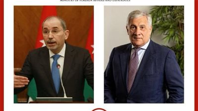 وزير خارجية إيطاليا يبحث مع نظيره الأردني آخر المستجدات في ضوء الغارات الإيرانية