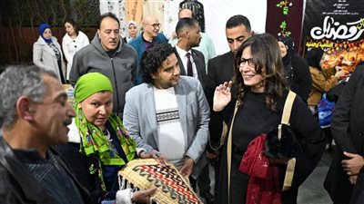 في أجواء رمضانية مبهجة.. وزيرة الثقافة تفتتح ليالي رمضان بقصر ثقافة روض الفرج