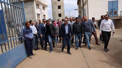 محافظ المنوفية  : مياه الشرب والصرف الصحي أولوية أولى علي رأس أجندة العمل