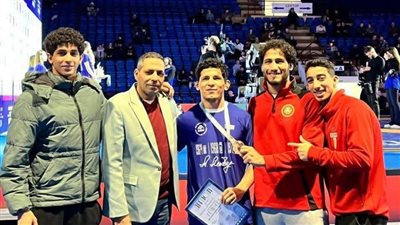 وزير الشباب والرياضة يهنئ عمر أمين ببرونزية بطولة إلكسندر ميدفيد الدولية