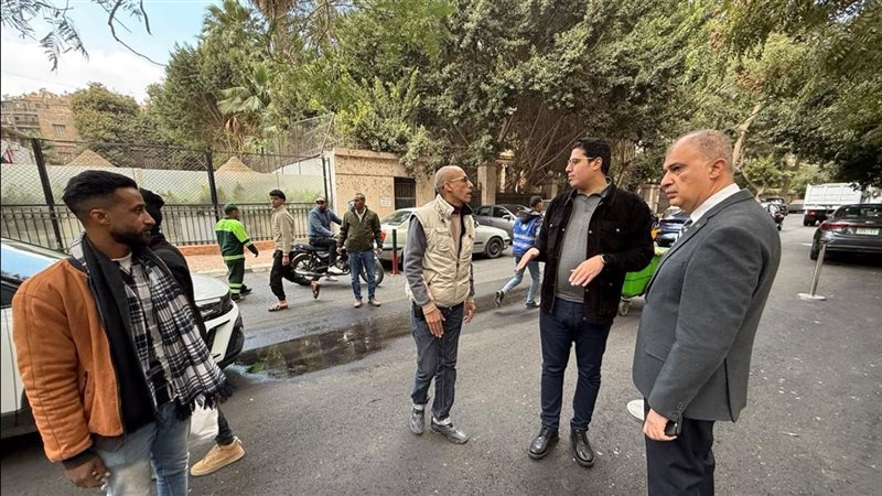 جانب من الجولة الميدانية