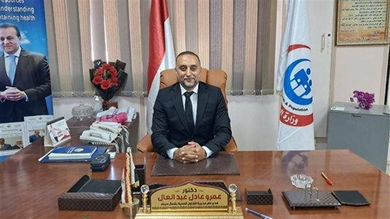 الدكتور عمرو عادل عبدالعال، وكيل وزارة الصحة بشمال سيناء