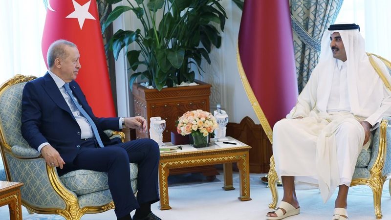 أمير قطر والرئيس