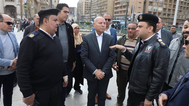 محافظ القاهرة خلال