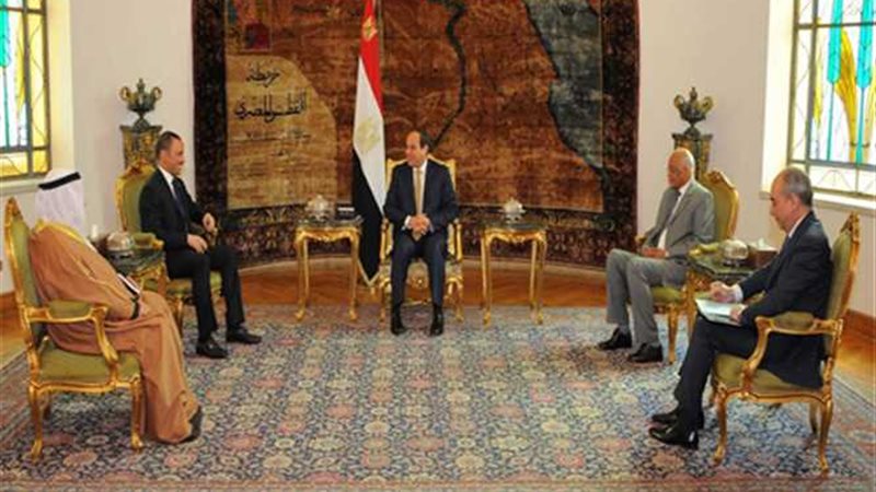 السيسي يستقبل رئيس