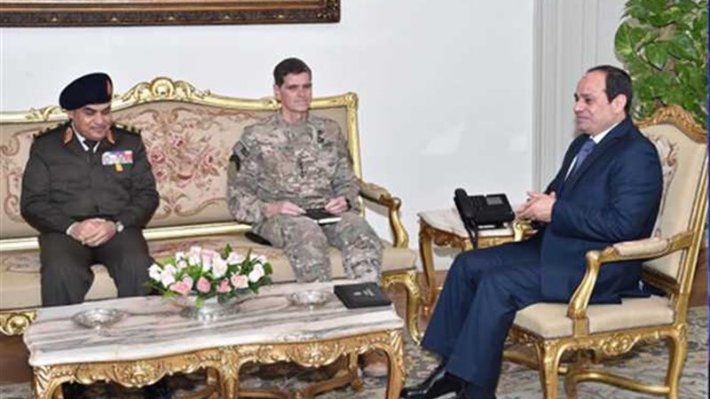 الرئيس السيسي يستقبل