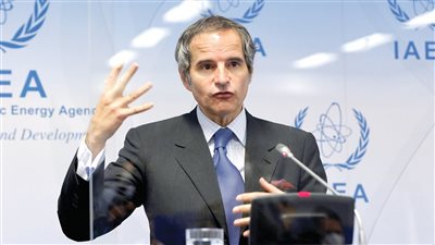 جروسي: لم يتم اكتشاف أي ارتفاع في مستويات الإشعاع في البلدان المتاخمة لإيران