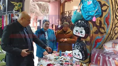 افتتاح معرض «مشروعك» للحرف اليدوية والتراثية بدسوق