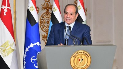 الرئيس السيسي في حفل الإفطار السنوي للقوات المسلحة 