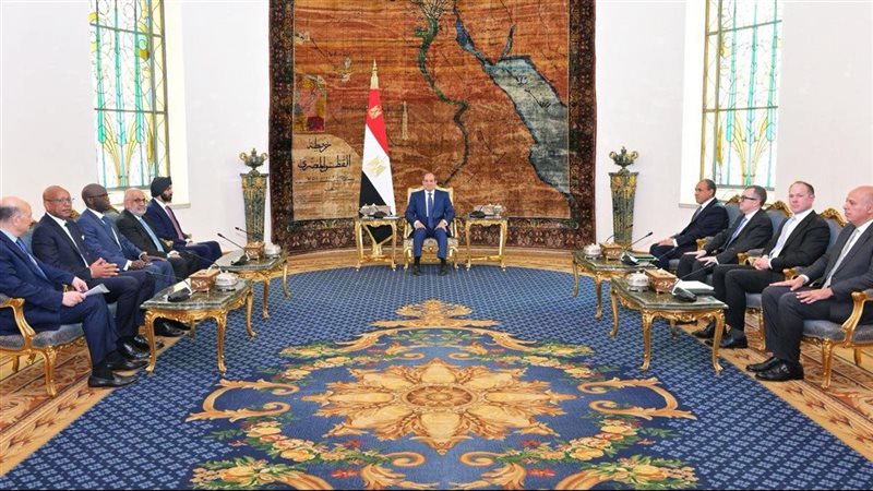 الرئيس السيسي خلال