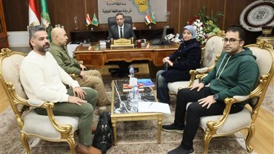 محافظ المنوفية يلتقي رئيس قطاع المشروعات بالإنتاج الحربي 