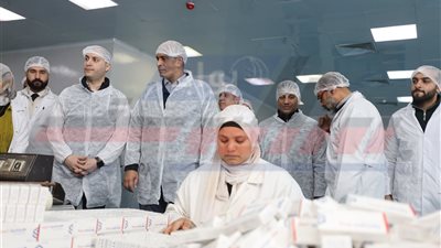 مكي: يتفقد مصنع سبأ للأدوية والصناعات الكيماوية بكفرالشيخ