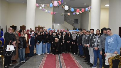 رئيس جامعة مدينة السادات يشارك في إفطار جماعي ويكرم القيادات والمواهب