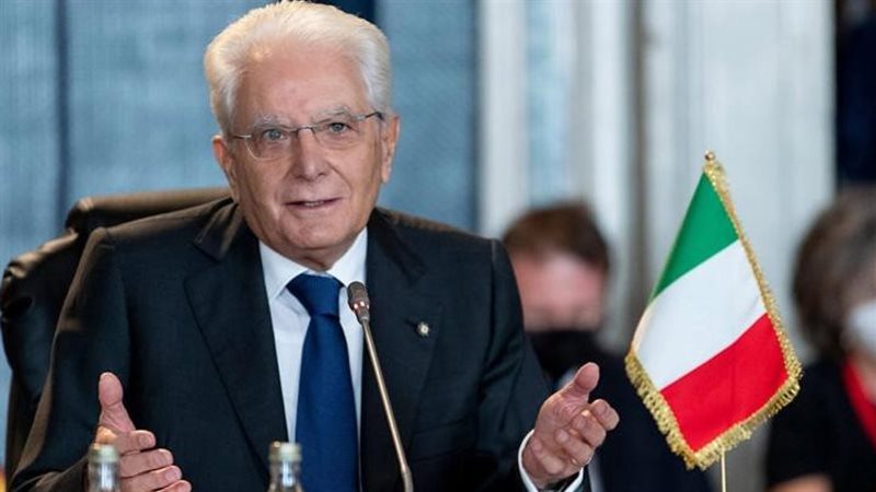 الرئيس الإيطالي سيرجيو