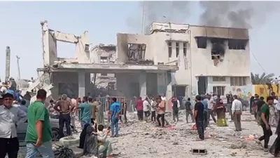 استهداف مدرستين في مدينة برند قرب طهران بهجوم صاروخي أمريكي ـ إسرائيلي