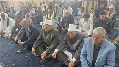 افتتاح مسجد النور بقرية طوة بببا بعد