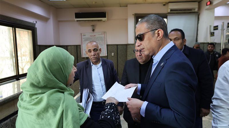 محافظ الجيزة في المراكز