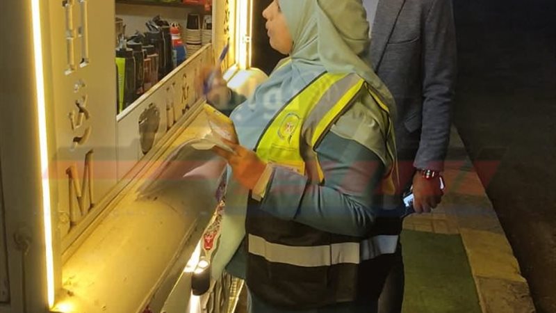 جانب من الحملات الرقابية