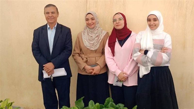 تدريب طلاب زراعة