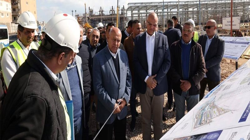 وزير النقل يتفقد