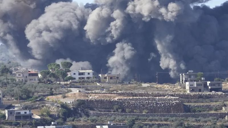 القصف الإسرائيلى