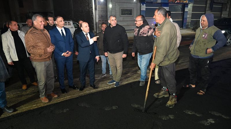 محافظ الغربية خلال