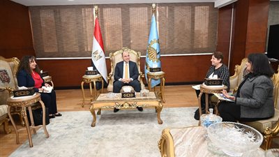 محافظ الغربية يبحث إطلاق مشروع “الطريق الأخضر لعالم أكثر أمانًا”