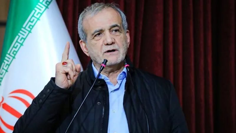 الرئيس الإيراني مسعود