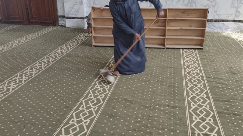 حملة لتنظيف المساجد