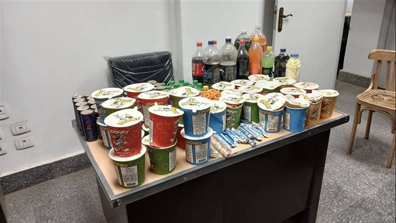 جانب من المضبوطات