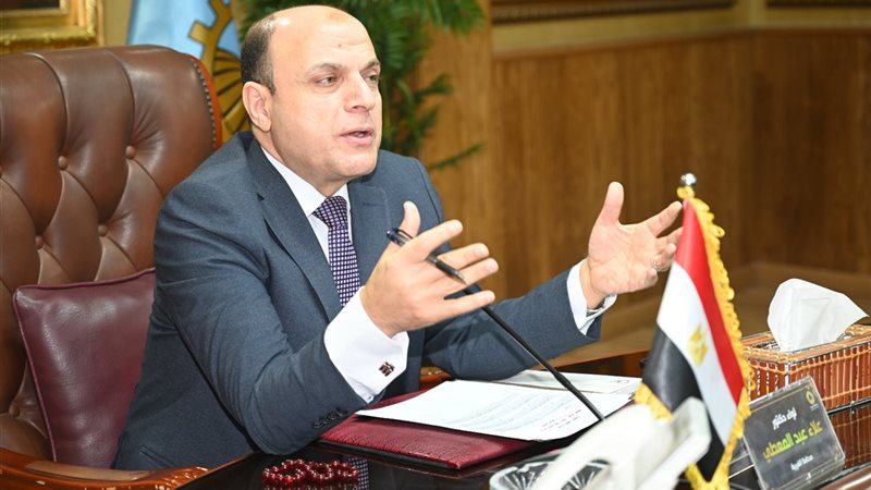 محافظ الغربية خلال