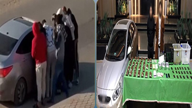 ضبط المتهمين بترويج