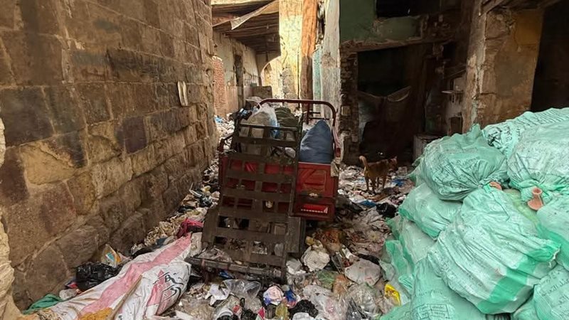 رفع المخلفات بحى