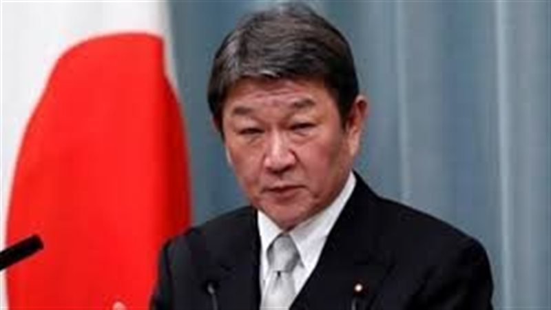 وزير الخارجية الياباني،