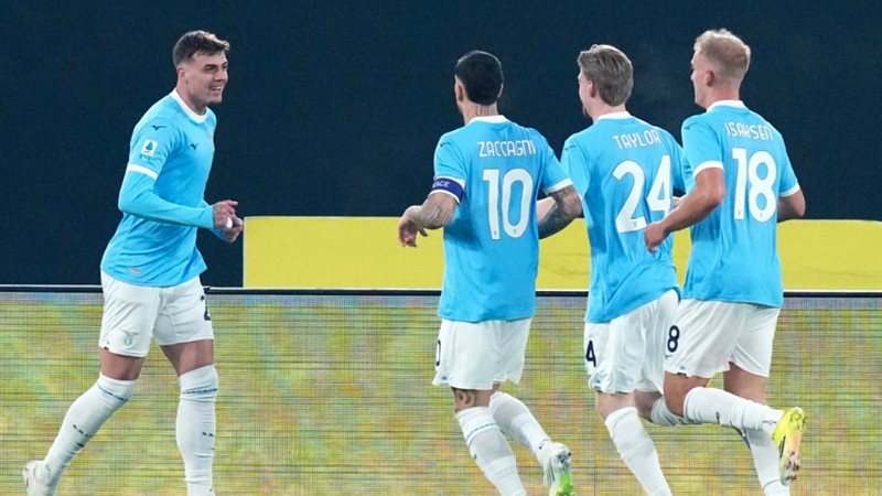 فرحة لاعبي لاتسيو