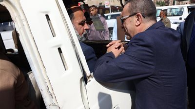محافظ المنوفية يتفقد عددًا من مواقف سيارات الأجرة
