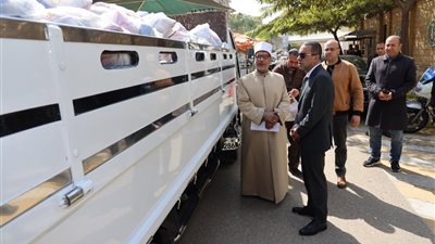 محافظ المنوفية: استلام 4 آلاف شنطة مواد غذائية لتوزيعها على الأسر الأولى بالرعاية بالمحافظة