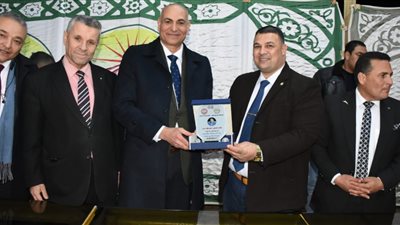 رئيس جامعة مدينة السادات يكرم الزميل محمد فؤاد وعددا من الإعلاميين