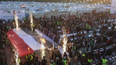 بالصور.. اللجنة المصرية لإغاثة غزة ومصر الخير تقودان حملة إفطار صائم وسط وشمال غزة