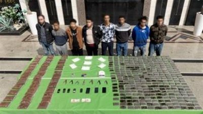 مصرع عنصرين شديدي الخطورة وضبط كميات كبيرة من المخدرات والأسلحة بسوهاج