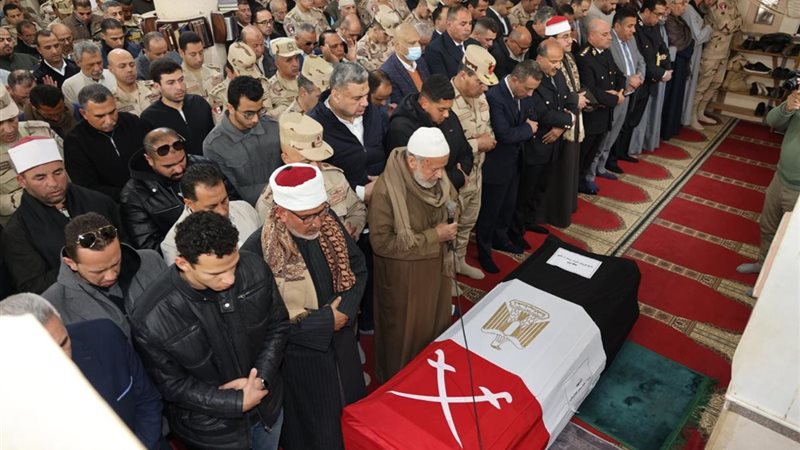 جنازة الشهيد العميد احمد سمير نور الدين