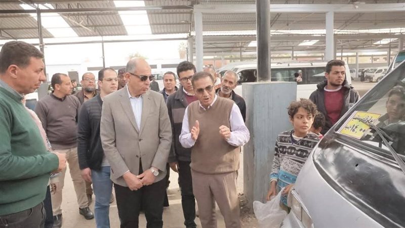 محافظ المنيا يتفقد