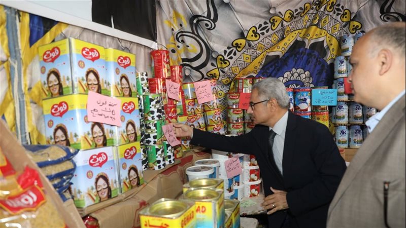 محافظ بنى سويف يتفقد