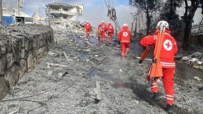 الصليب الأحمر اللبناني: 12 ألف متطوع بينهم 5 آلاف مسعف منتشرون في أنحاء لبنان