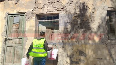 توزيع 4000 كيلو من اللحوم على المستحقين بكفرالشيخ