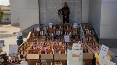 ضبط أكثر من مليون قطعة ألعاب نارية خلال حملات أمنية