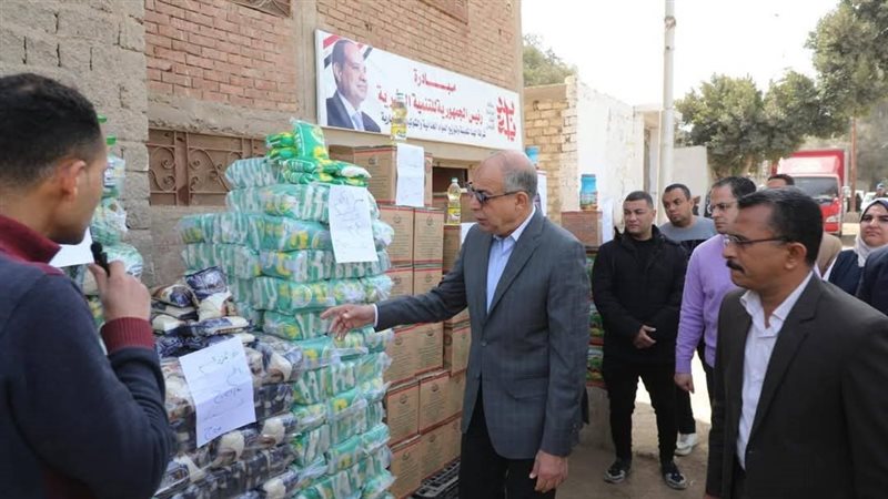 محافظ المنيا يتفقد